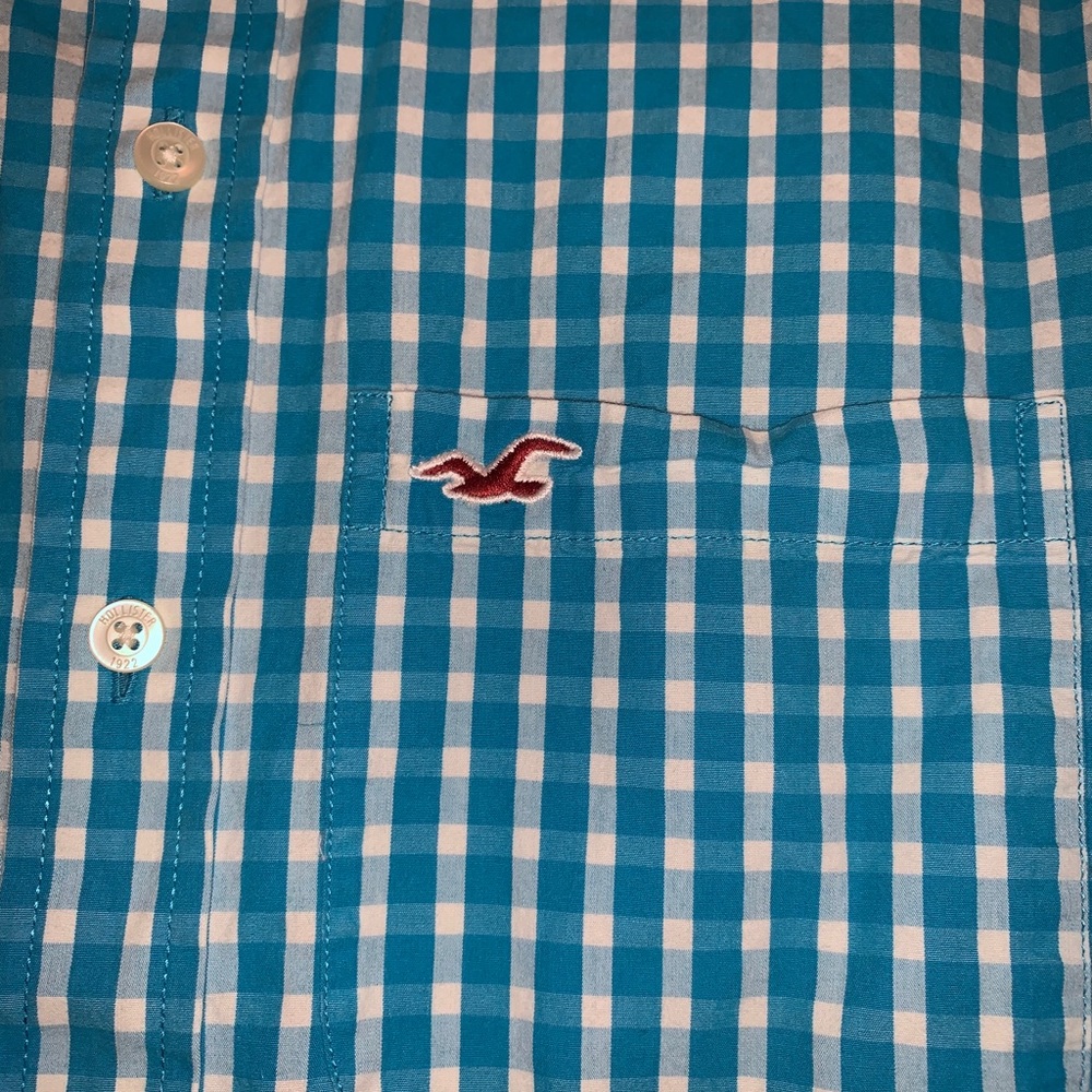 Hollister Long Sleeve Button Up Men’s XL